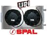 Z7004-04 Parallel Flow Condenser Dual Spal Pusher Fans And Aluminum Shroud