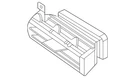 Genuine Hyundai Air Vent 97480-L0000-NVC. Fixed Price $114.60.
