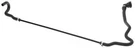 Hvac Heater Hose-molded Coolant Gates 24505. Fixed Price $29.95.