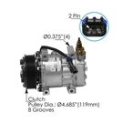 Air Conditioning Compressor 7H15 Type 830.31032 1401389. Fixed Price $349.99.