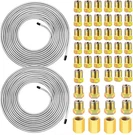 Smseace Sets 25 Ft 3/16"+1/4" Brake Kit With Lines FITTINGS,4. Fixed Price $45.36.