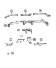 Genuine Mopar Floor Duct 68445167AA. Fixed Price $66.67.