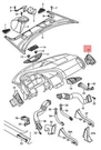 New Audi R8 429 Vent Nero Black 423820902CH77 14-14 Original. Fixed Price $411.68.