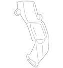 Genuine Ford Duct 1L2Z-18D352-AB. Fixed Price $9.71.