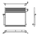 A/c Condenser Fits 2012-2015 Mercedes-benz ML350 12-15 ML550 Front. Fixed Price $201.99.