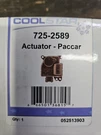725-2589 New Cool Star Actuator For Kenworth-peterbilt 12V T6892001. Fixed Price $40.00.