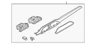 Genuine Mazda Instrument Panel Molding TK54-55-150A-02. Fixed Price $851.82.
