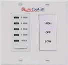 Quietcool Combo Two Speed Control Switch & 8 Hour Countdown Timer W/ 2-GANG Kit. Fixed Price $105.90.
