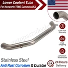 Heavy Duty Lower Coolant Tube For Kenworth T680 Cummins Isx Stainless F66-2574. Fixed Price $170.19.