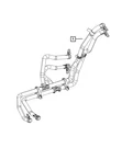 Genuine Mopar Heater Supply And Return Hose 68425457AA. Fixed Price $88.74.