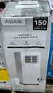 Vissani Portable Air Conditioner 5000 Btu 150 Sq Ft 3-IN-1 Ac Unit VAP05R1AWT. Fixed Price $175.00.