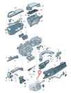 Audi Q7 Air Duct Centre Right Hand Drive 4M8819723A. Fixed Price $63.41.