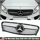 For Mercedes Benz X156 2014-2017 GLA250 GLA200 GLA180 Black Front Grill W/emblem. Fixed Price $90.99.
