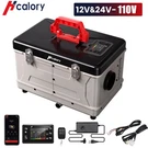 Hcalory 8KW 12V-24V 110V Bluetooth Diesel Air Heater For Car Bus Rv Indoors. Fixed Price $119.69.