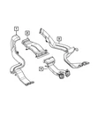 Genuine Mopar Floor Duct 68376279AA. Fixed Price $28.45.