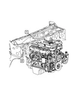 Genuine Mopar Heater Hose 68186698AA. Fixed Price $41.38.