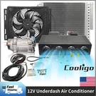 12V Air Conditioning Cool Only Under Dash Electric Compressor A/c Kit 12000 Btu. Fixed Price $459.99.