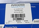 Brand New Genuine Paccar Oem Water Valve Kit P/n SR2000022. Fixed Price $175.00.