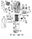 Genuine Mopar Heater Core Tubes Clamp Kit 68567494AA. Fixed Price $28.06.