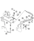 Genuine Mopar Hose-water 5124728AA. Fixed Price $31.69.