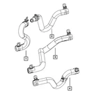 Mopar 05058801AB Hvac Heater Hose. Fixed Price $26.78.