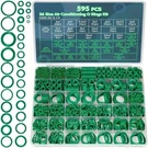 595 Pcs 36-SIZES Metric Sae Conditioning O-ring Kit Auto Ac Repair Rubber. Fixed Price $13.49.