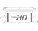 1992-1999 Freightliner FLD120 Condenser HDH010047 (802-12198). Fixed Price $83.00.
