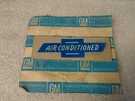 Nos Rare 1963-65 Bowtie Air Conditioning Decal Corvette Chevelle Nova Impala A/c. Fixed Price $89.00.