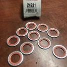 New Genuine Parts Four Seasons 24231 Slim Line Sealing Washer Pack Of 10. Fixed Price $14.99.