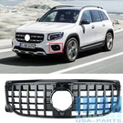 Black Gt Style Front Grille For Mercedes X247 W247 GLB250 2020-2022. Fixed Price $94.99.