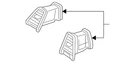 Genuine Hyundai Air Outlet 97420-C2AA0-ZL5. Fixed Price $155.64.