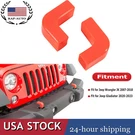 2PCS Red Bumper Tow Hook Covers For Jeep Wrangler Jk Jl Gladiator Jt 2007-2023. Fixed Price $10.80.