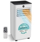 Serenelife Portable Air Conditioner & Heater - 8000 Btu (ashrae) Compact (white). Fixed Price $234.57.