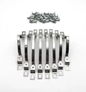 (SET/8) Tail Light Lens Trim Bars For 1959 Chevy Impala, Bel Air & Biscayne. Fixed Price $34.99.