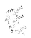 Genuine Mopar Heater Supply Hose 5058801AB. Fixed Price $27.43.