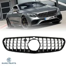 Gt Style Front Grille Chrome Fits Mercedes Benz S-class C217 S400 S550 2015-2017. Fixed Price $185.00.