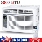 6000 Btu Window Air Conditioner With Wifi & Remote 3 Fan Speeds 250SQ.FT Cooling. Fixed Price $210.42.