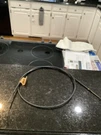 Nos 1955-1956 Ford Galaxie Fairlane Heater Cable B5A-18548-A. Fixed Price $65.00.