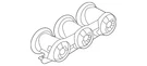 Genuine Nissan Dashboard Air Vent 68750-6MW0A. Fixed Price $210.11.