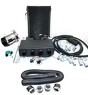 Universal Underdash Ac Air Conditioning Evaporator Kit + Vents Chrome Compressor. Fixed Price $1704.86.