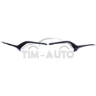 Fits 2020-24 Mazda CX30 Gloss Black Front Bumper Grille Molding Trim Set. Fixed Price $86.99.