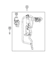 Genuine Mopar Coolant Hose And Tube 68281060AE. Fixed Price $166.14.