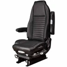 Vendetta Genuine High Back Leather Air Seat W/ Standard Base, Heat & Vent. Fixed Price $2150.00.