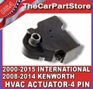 International Kenworth Air Vent Heater Valve Blend Mode Door Actuator. Fixed Price $32.95.
