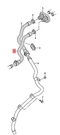 Genuine Audi A5 S5 Coupe Sportback Sp. 8T3 8TA Coolant Hose 8K1819371AE. Fixed Price $75.54.