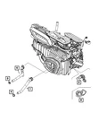 Genuine Mopar Heater Supply And Return Hose 68515647AA. Fixed Price $27.81.