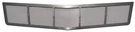 Fivestar 021-4131-B Nose Screen Monte Carlo MD3 Upper 3/16IN Mesh Bk. Fixed Price $72.69.