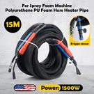 15M Polyurethane Pu Foam Hose Heating Heater Pipe For Spray Machine Us. Fixed Price $519.00.
