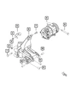 Genuine Mopar Hex Flange Head Bolt 6106249AA. Fixed Price $31.35.