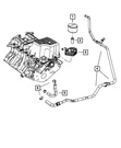 Genuine Mopar Heater Return Tube & Hose 55038125AA. Fixed Price $155.58.
